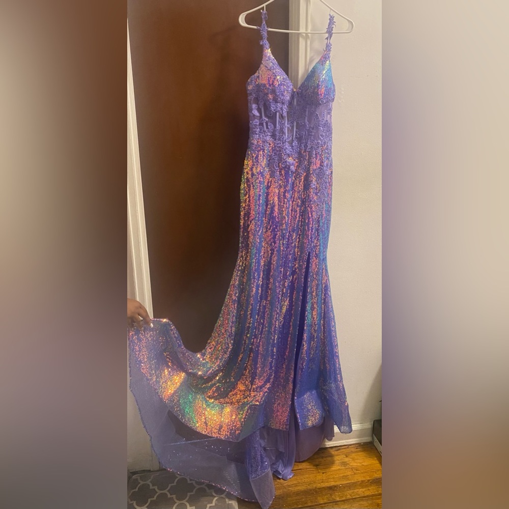 Lavender Colors Dress